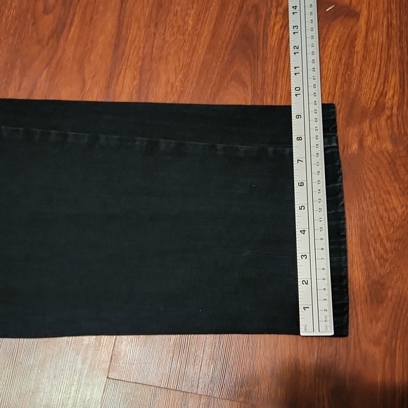 Sargent Pepper Jeans Mens Size 38 Tommy Straight Black Y2K - Picture 9 of 9